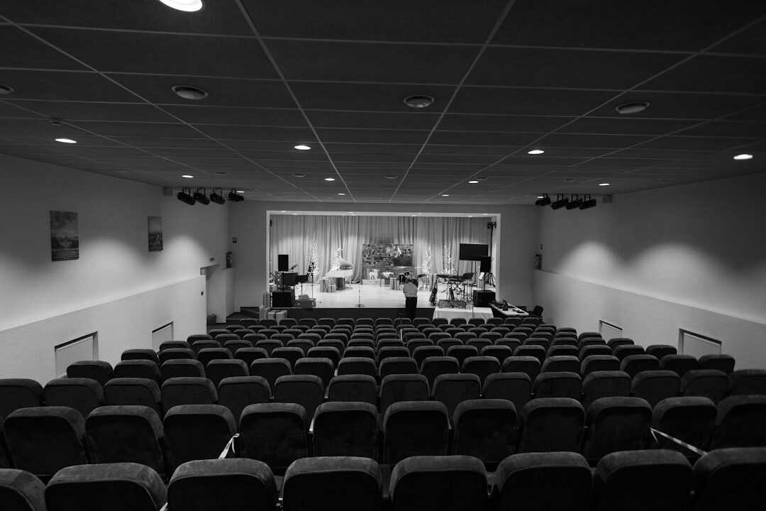 empty theater stage